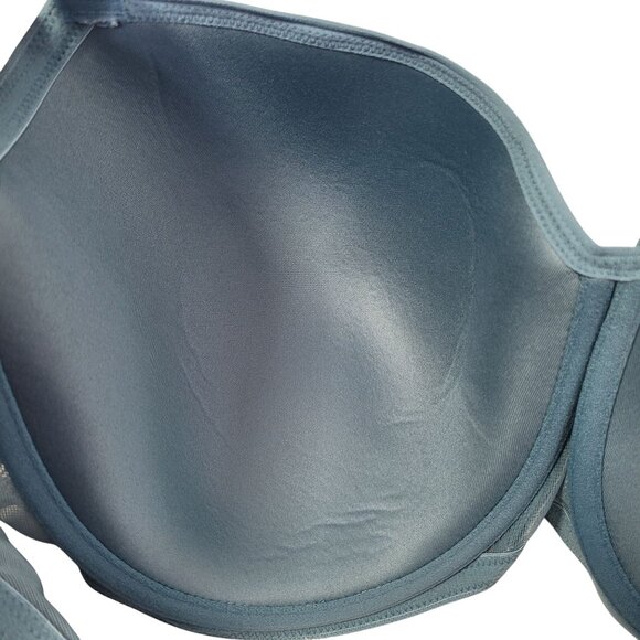 Thirdlove Everyday Lace T-Shirt Bra Teal Blue Underwire Support Size 42E New - Picture 8 of 9